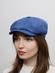 Кепка STETSON арт. 6873703 HATTERAS LINEN STRIPE (синий)